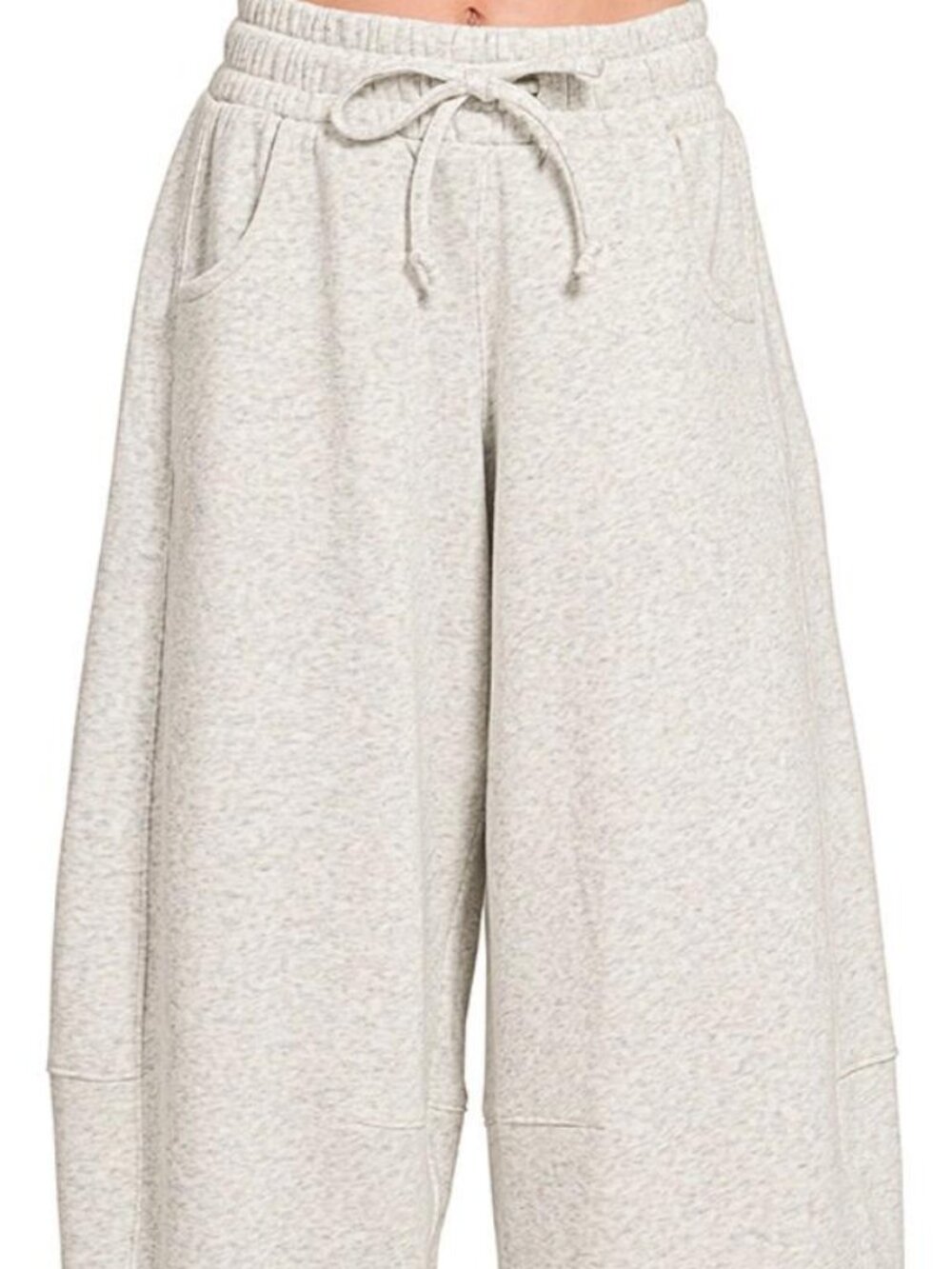 Fleece Barrel Sweatpants